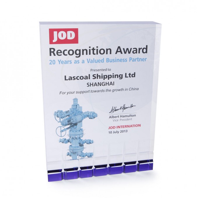 Salute Rectangle Block