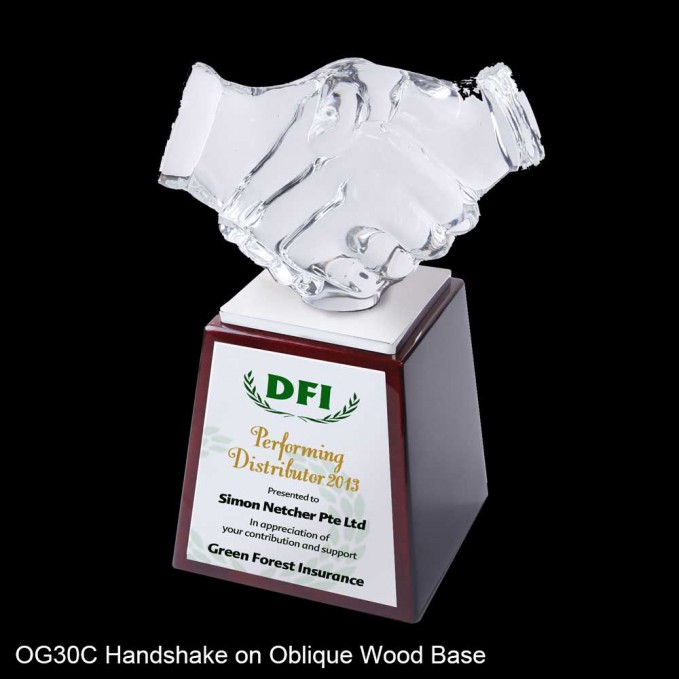Optical Glass Trophies