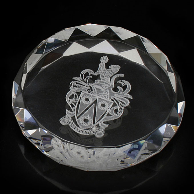 Round Diamond Paper Weight